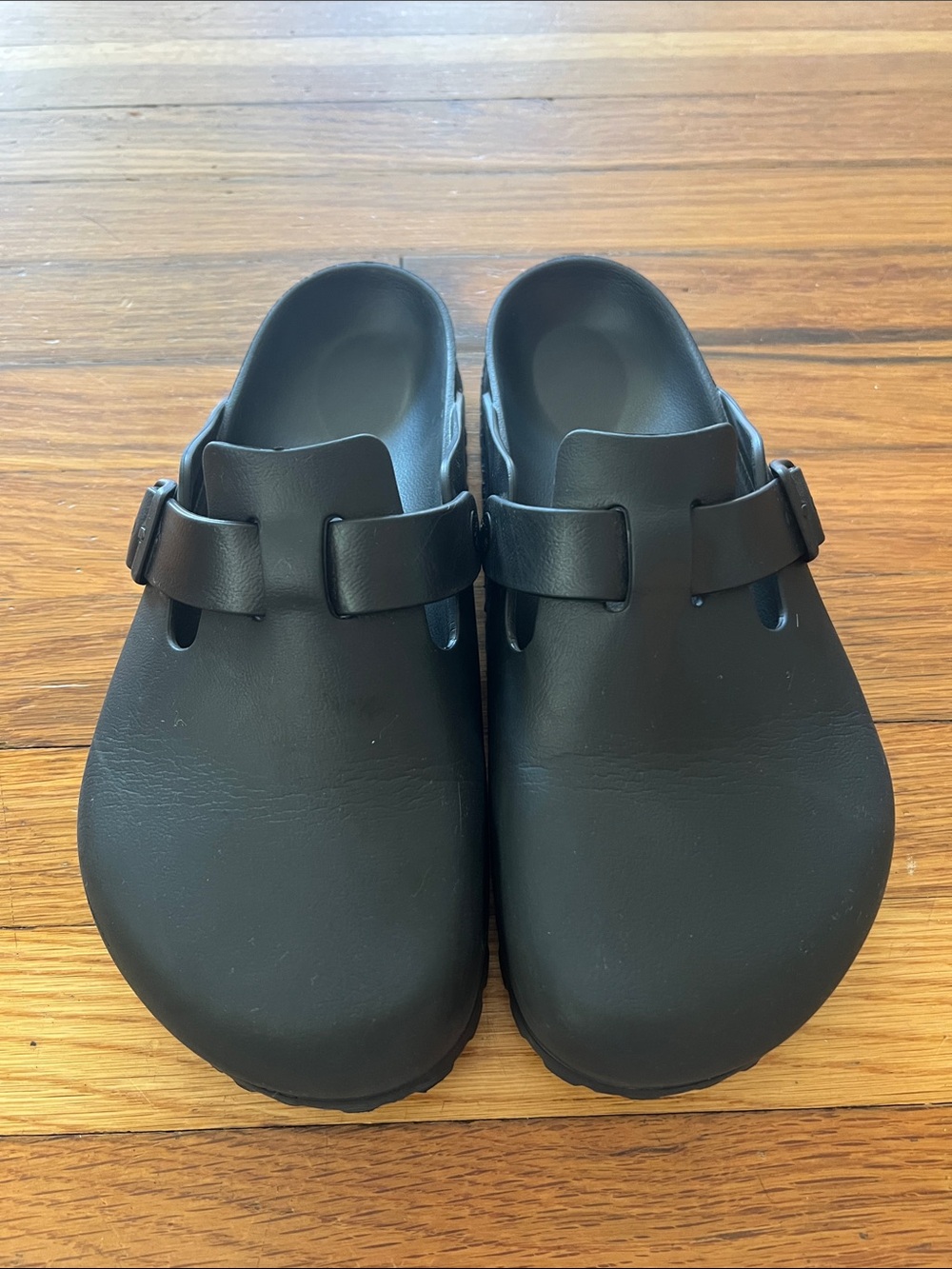 Birkenstock Black Slip-On Clog Mules Sz 44